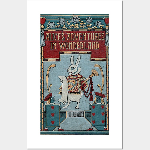 Alice In Wonderland And The Deck Of Cards Wall Art by JoolyA